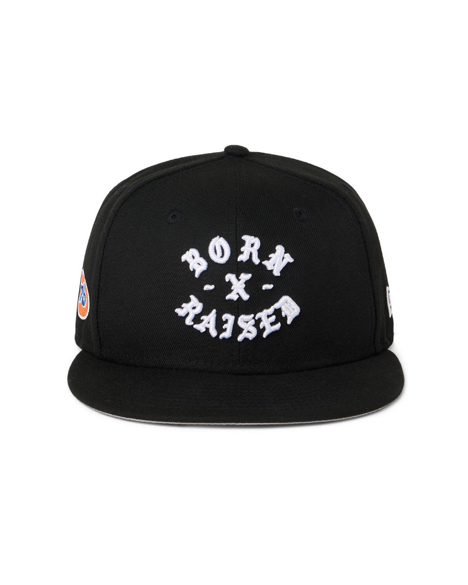 BORN X RAISED + 76 ROCKER HAT: BLACK – Born X Raised