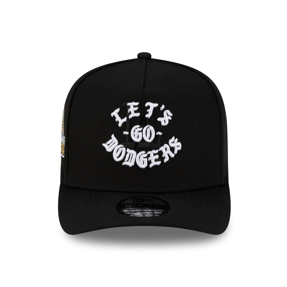 BORN X RAISED + DODGERS LGD ROCKER A-FRAME SNAPBACK: BLACK – Born