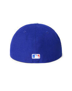 NEW ERA BORN X RAISED + DODGERS 2025 WORLD SERIES FITTED: BLUE