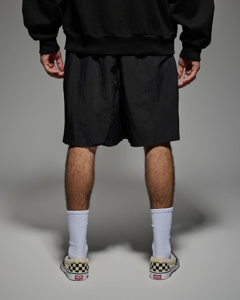 MICRO ROCKER BOARDSHORT: BLACK – Born X Raised