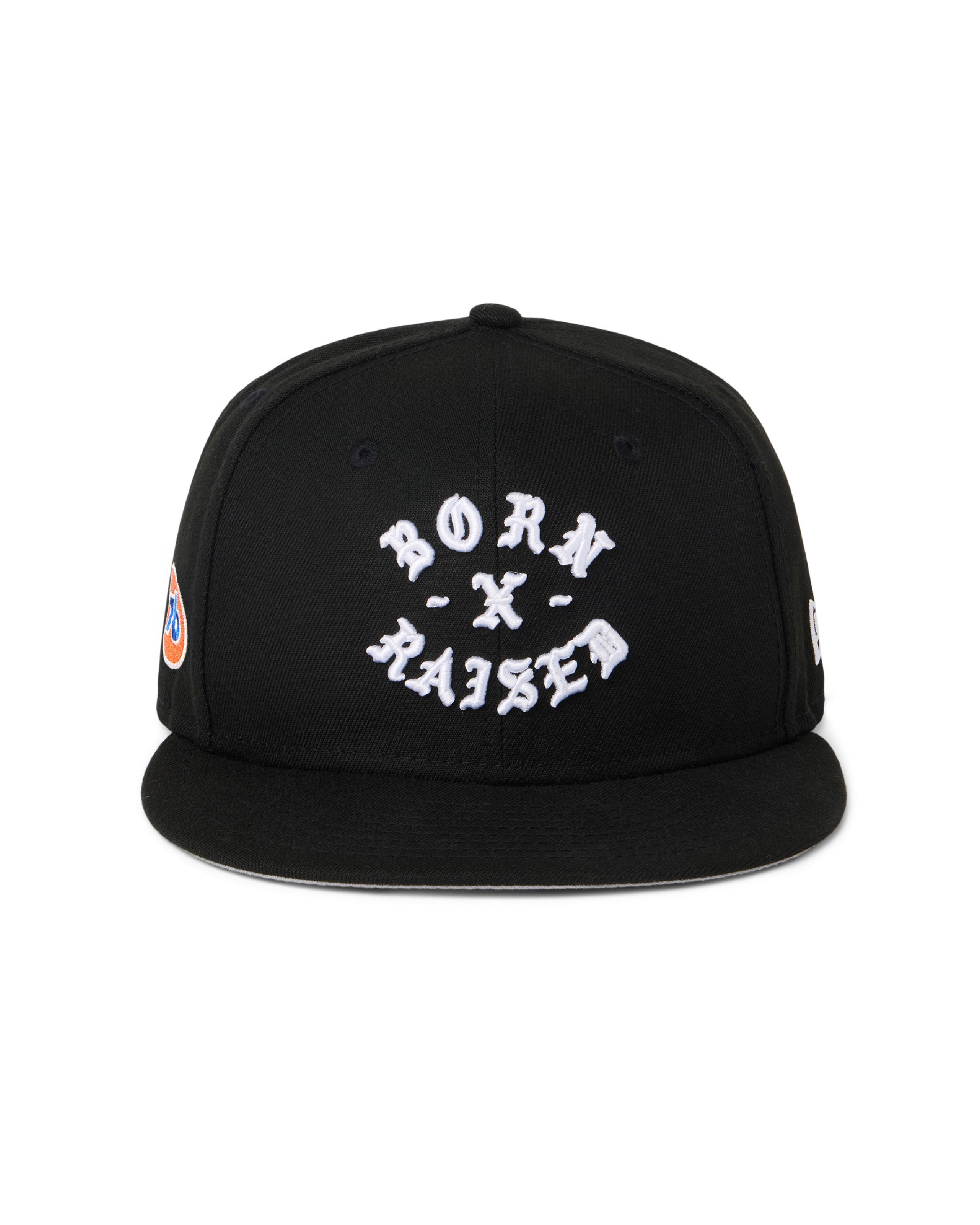 キャップ BORN X RAISED BORN X RAISED + 76 ROCKER HAT: BLACK – Born X Raised