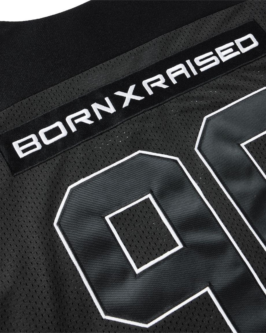 BXR SPORT: 96 FOOTBALL JERSEY: BLACK – Born X Raised