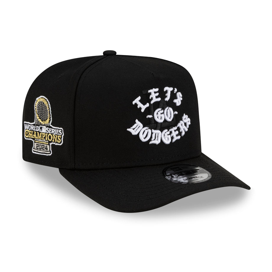 BORN X RAISED + DODGERS LGD ROCKER A-FRAME SNAPBACK: BLACK – Born