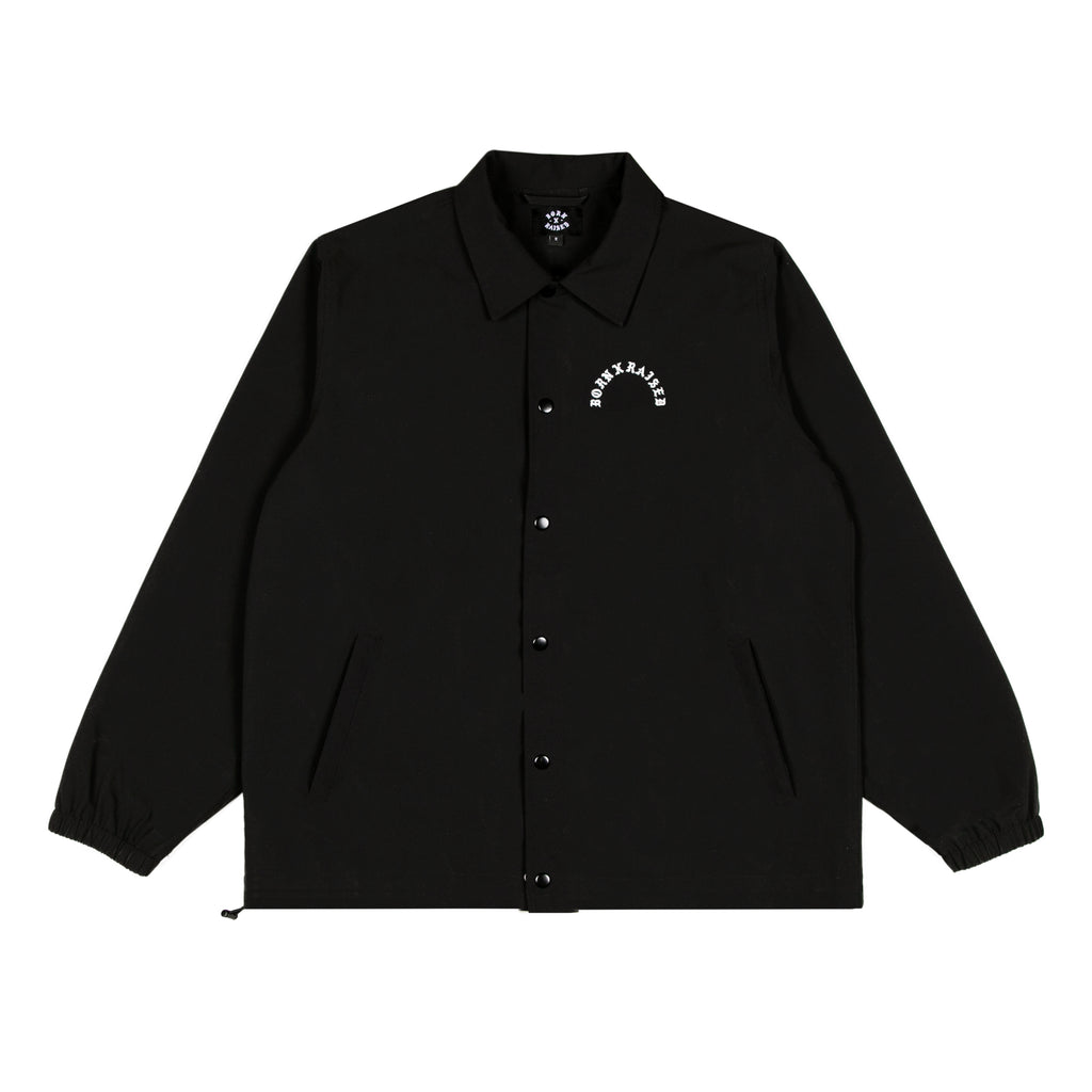 BXR ARCH COACH JACKET: BLACK – Born X Raised