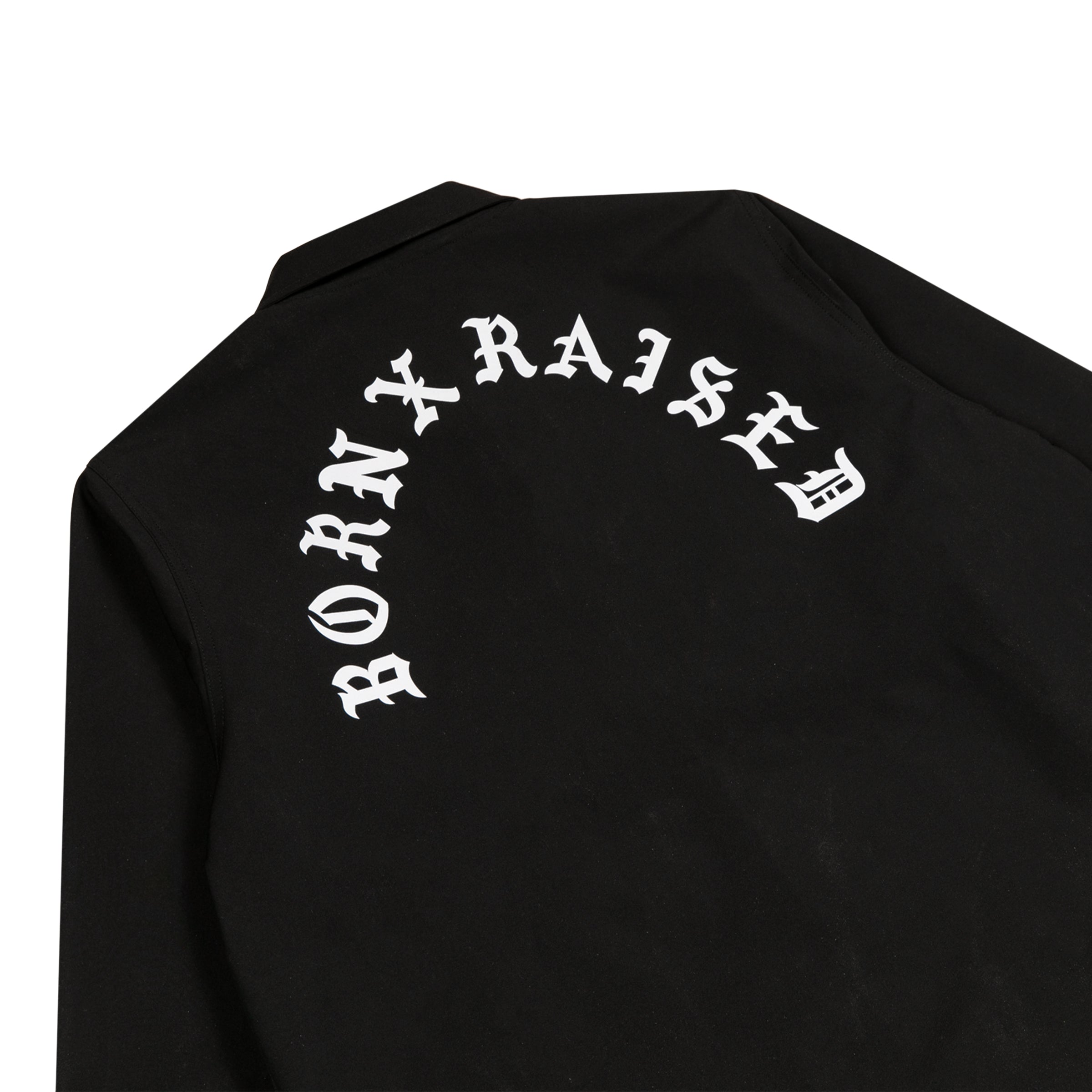 BXR ARCH COACH JACKET: BLACK – Born X Raised
