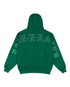BXR JUMBO ARCH HOODIE: FOREST GREEN – Born X Raised