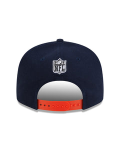 BORN X RAISED + BEARS OLD ENGLISH SNAPBACK: DARK NAVY / ORANGE