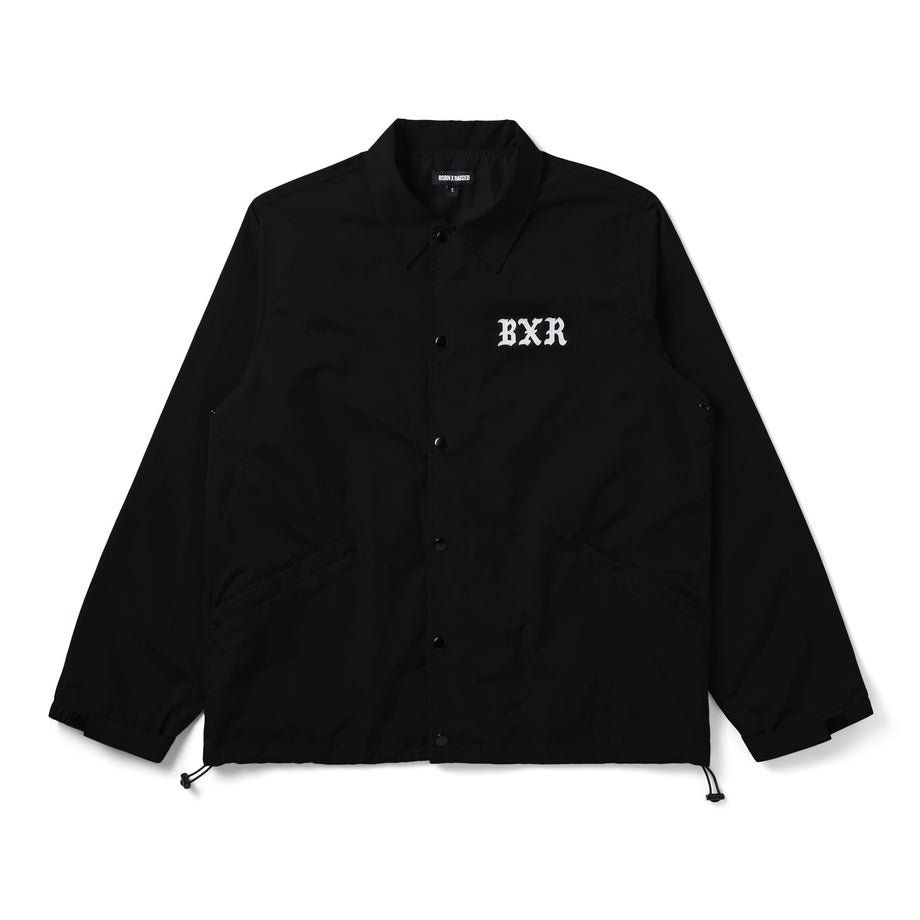 BXR STANDARD LA COACH JACKET: BLACK