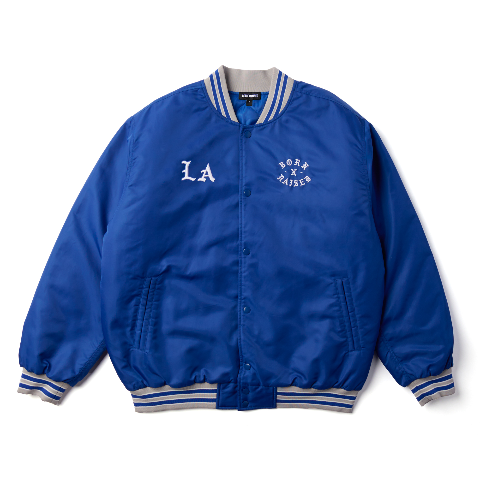 born x raised コーチジャケット bxr dodgers BXR LA STADIUM JACKET: BLUE – Born X Raised