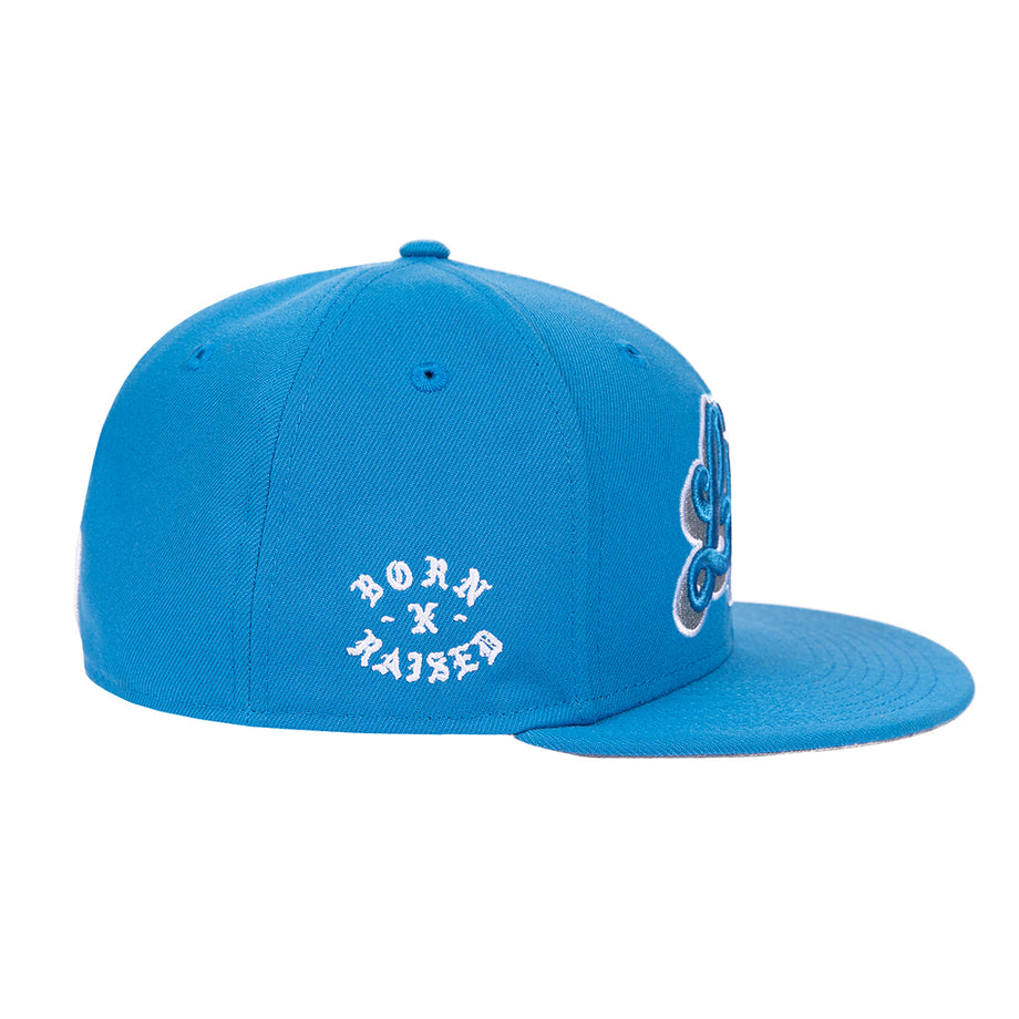 BORN X RAISED + LIONS PRO SCRIPT FITTED: BLUE – Born X Raised