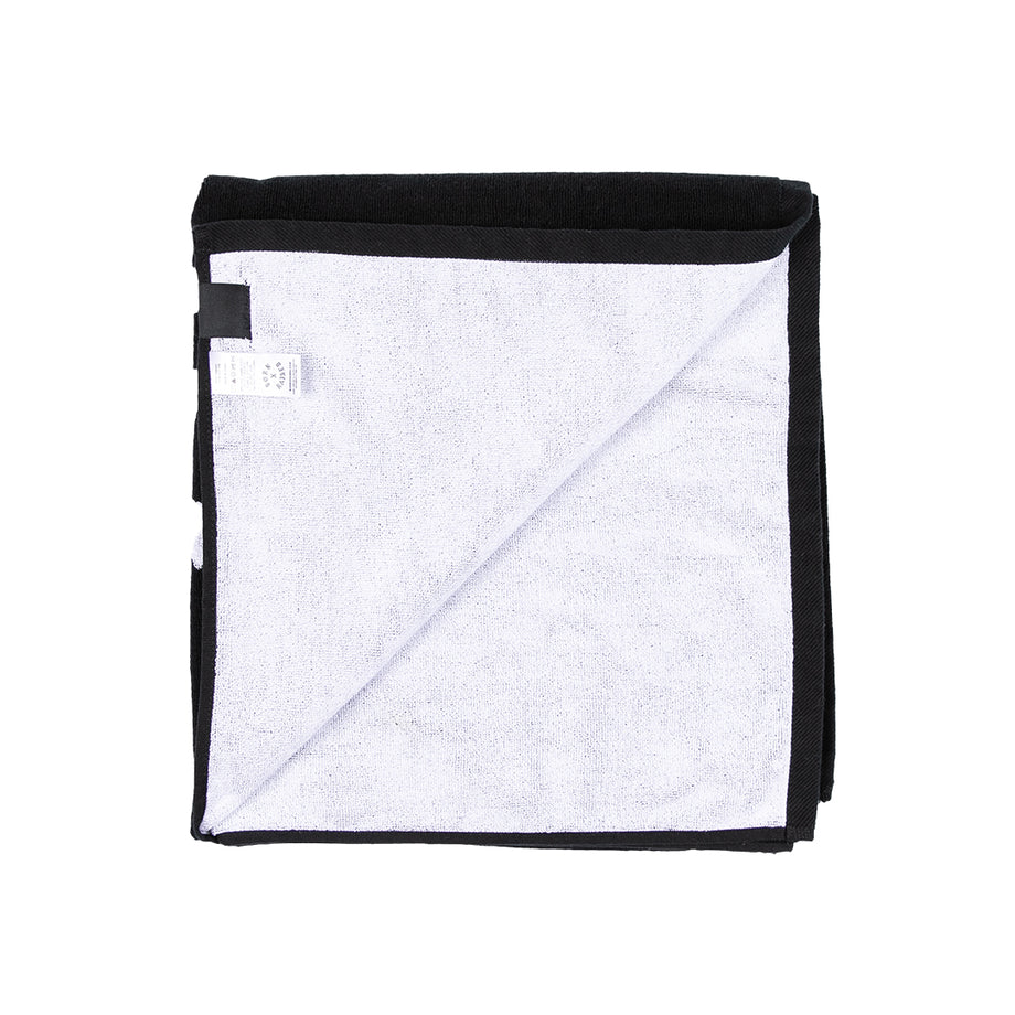 CHINGA BEACH TOWEL: BLACK – Born X Raised