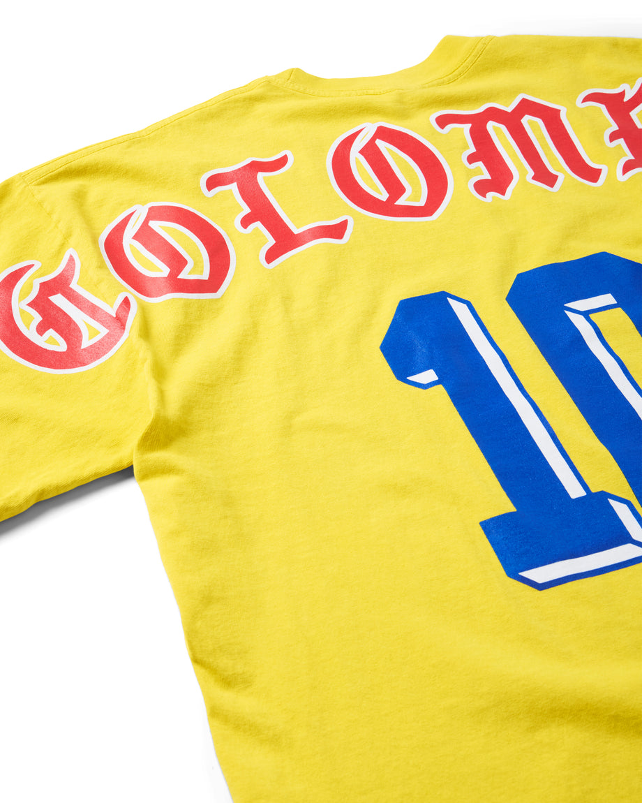 COLOMBIA EYEBUSTER TEE: YELLOW – Born X Raised
