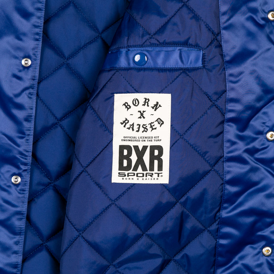 BORN X RAISED + COWBOYS STADIUM JACKET: NAVY – Born X Raised