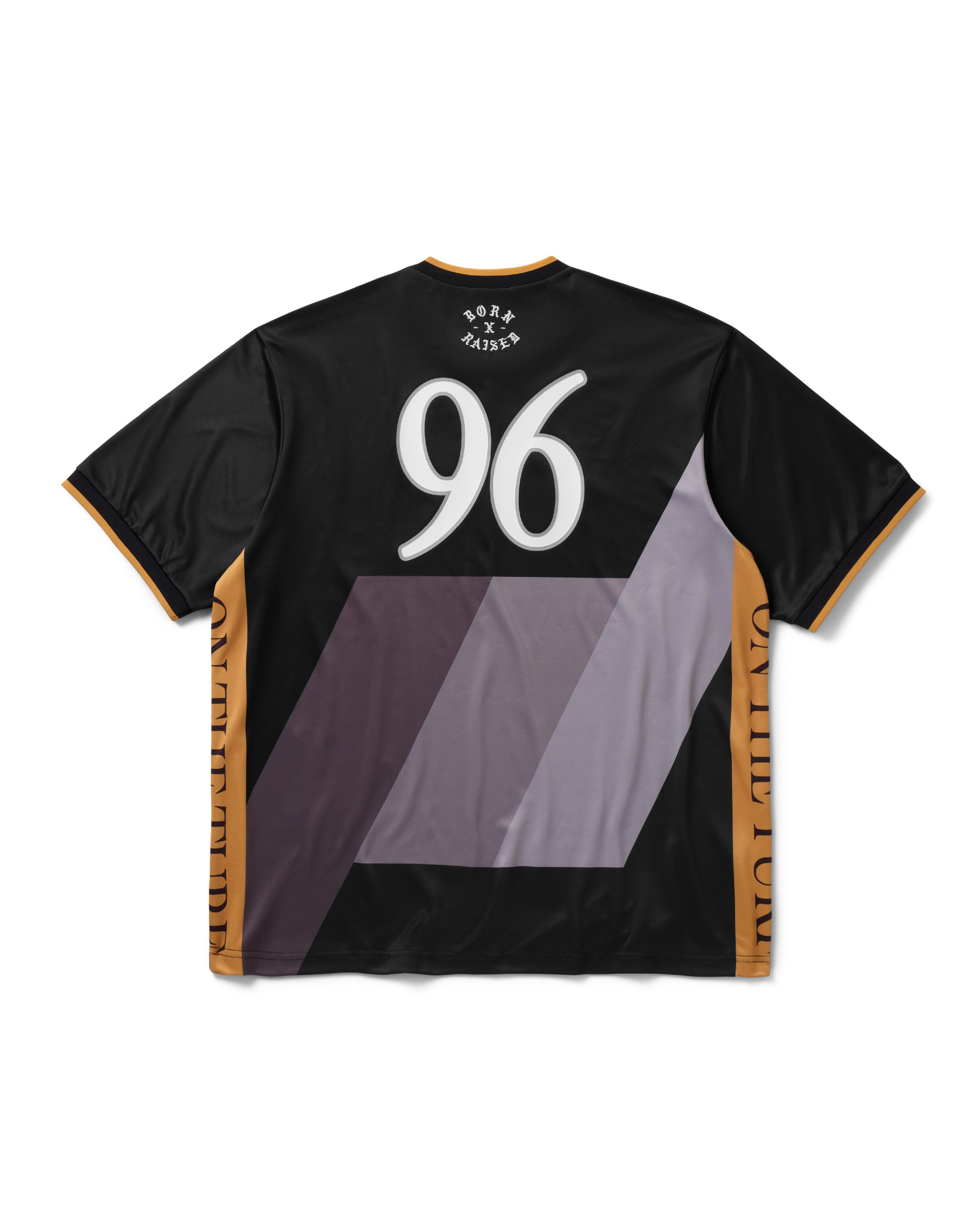 CREST SOCCER JERSEY: BLACK / GREY – Born X Raised
