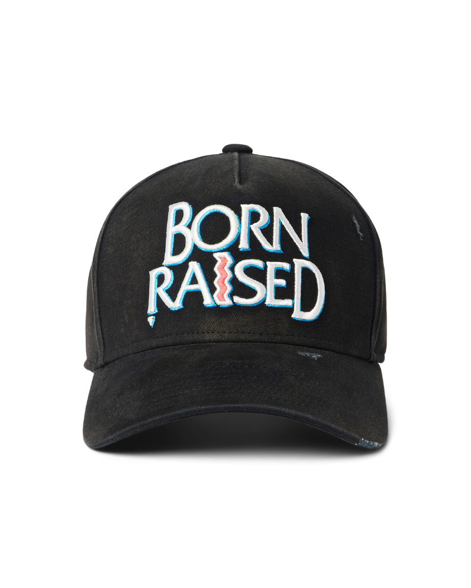 CROOKED HAT: VINTAGE BLACK – Born X Raised CROOKED HAT: VINTAGE BLACK – Born X Raised