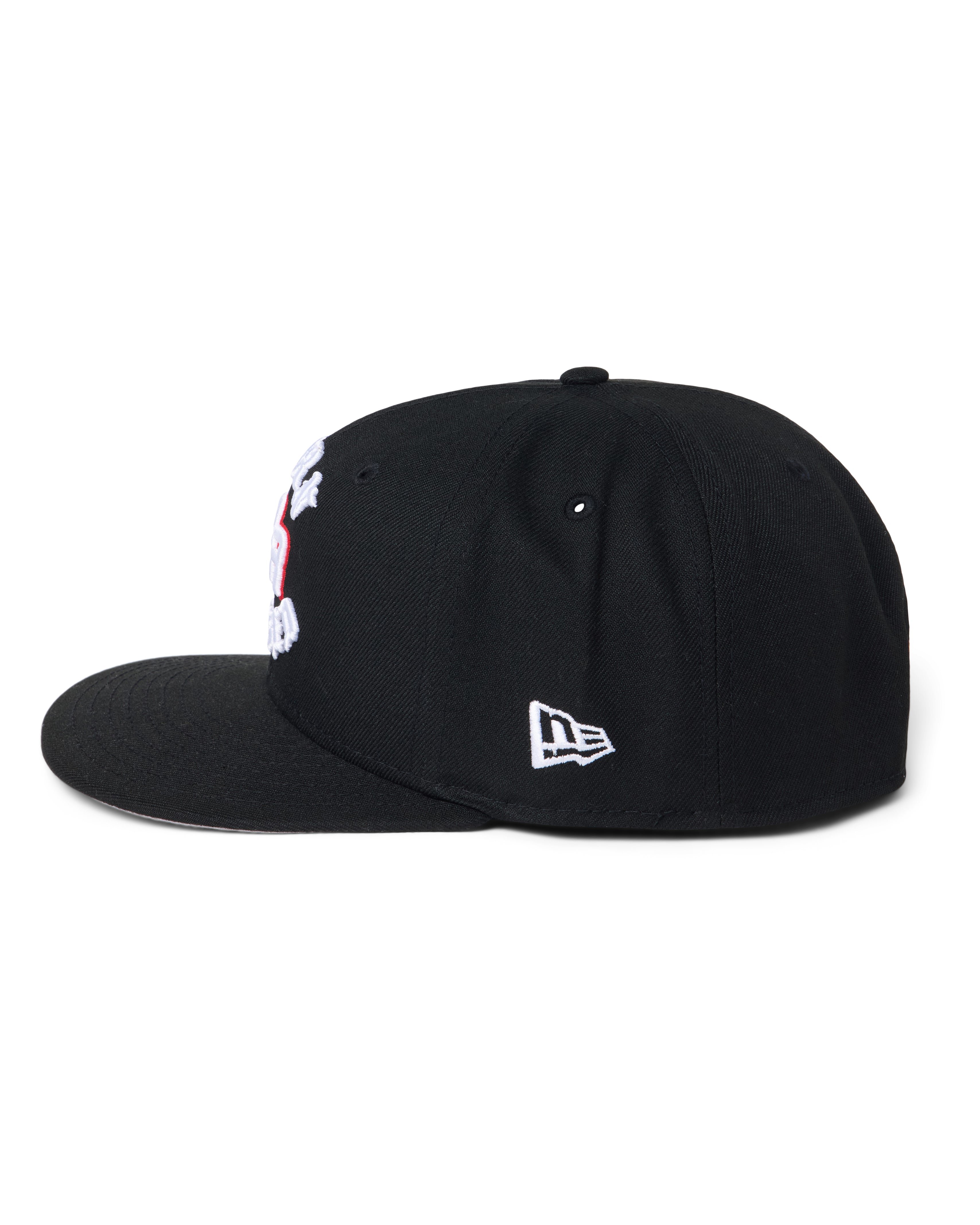 BORN X RAISED + WBC PUERTO RICO ROCKER FITTED: BLACK – Born X Raised