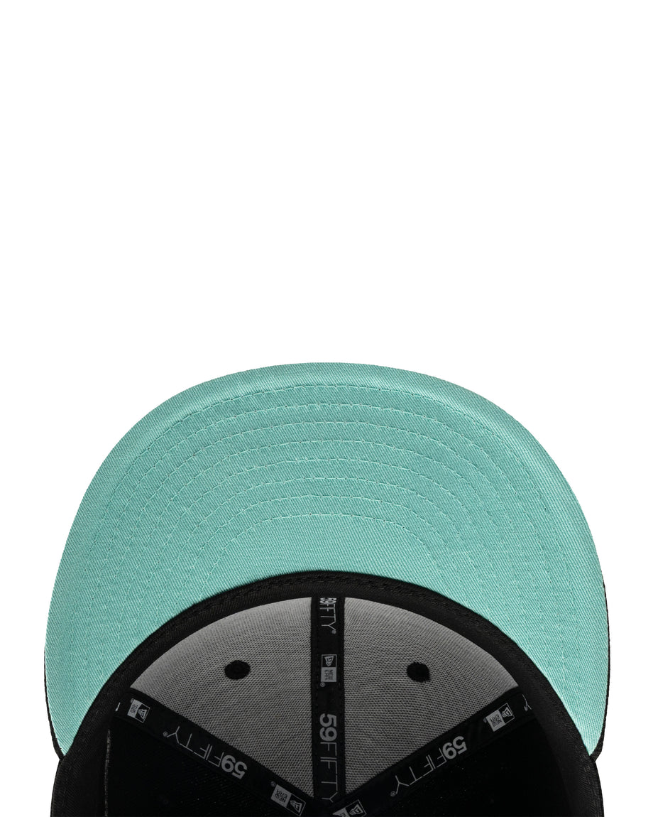 BORN X RAISED + DIABLOS 2X CHAMPS ROCKER FITTED HAT: BLACK – Born