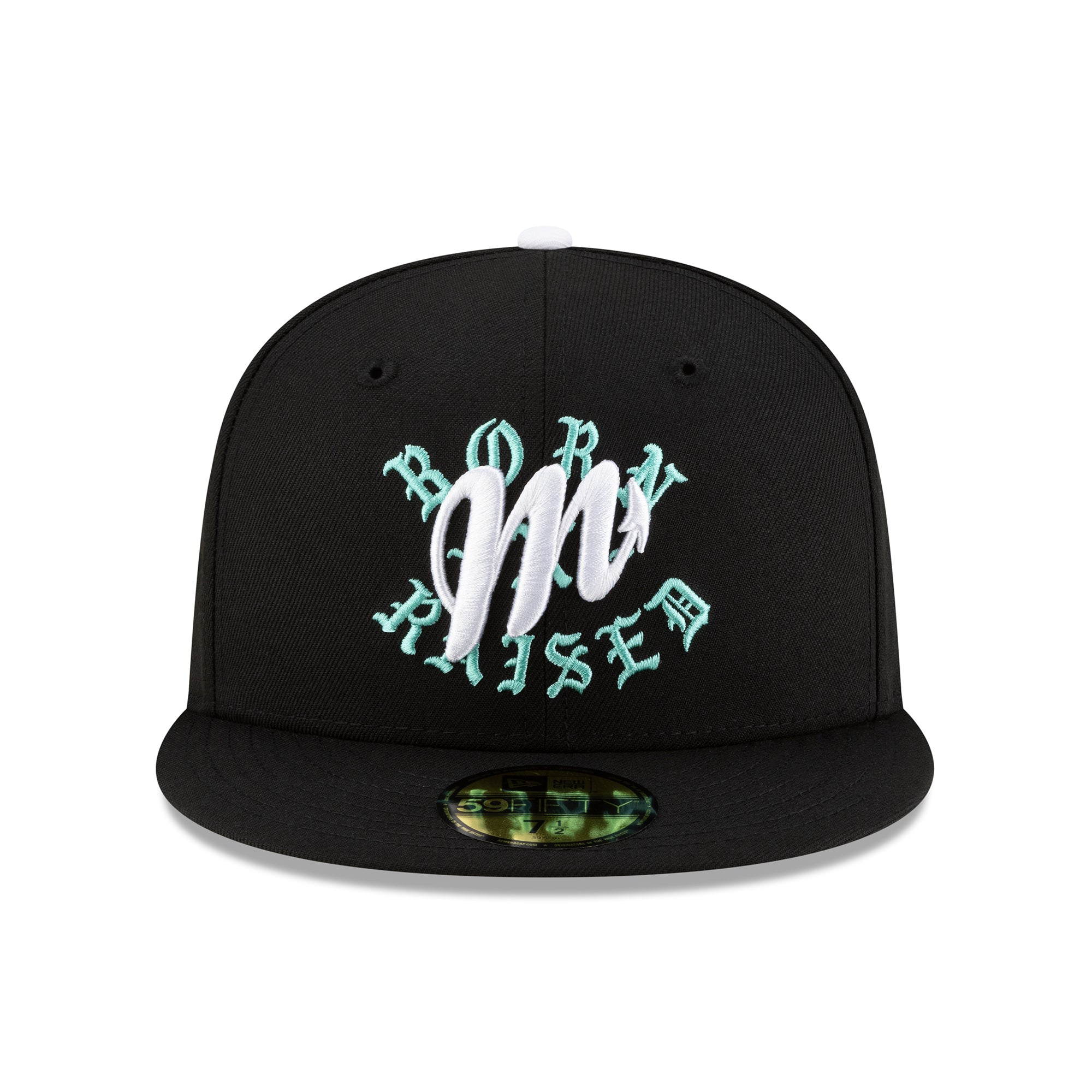 帽子 BornxRaised NEW ERA FITTED ROCKER HAT BORN X RAISED + DIABLOS ROCKER FITTED HAT: BLACK – Born X Raised
