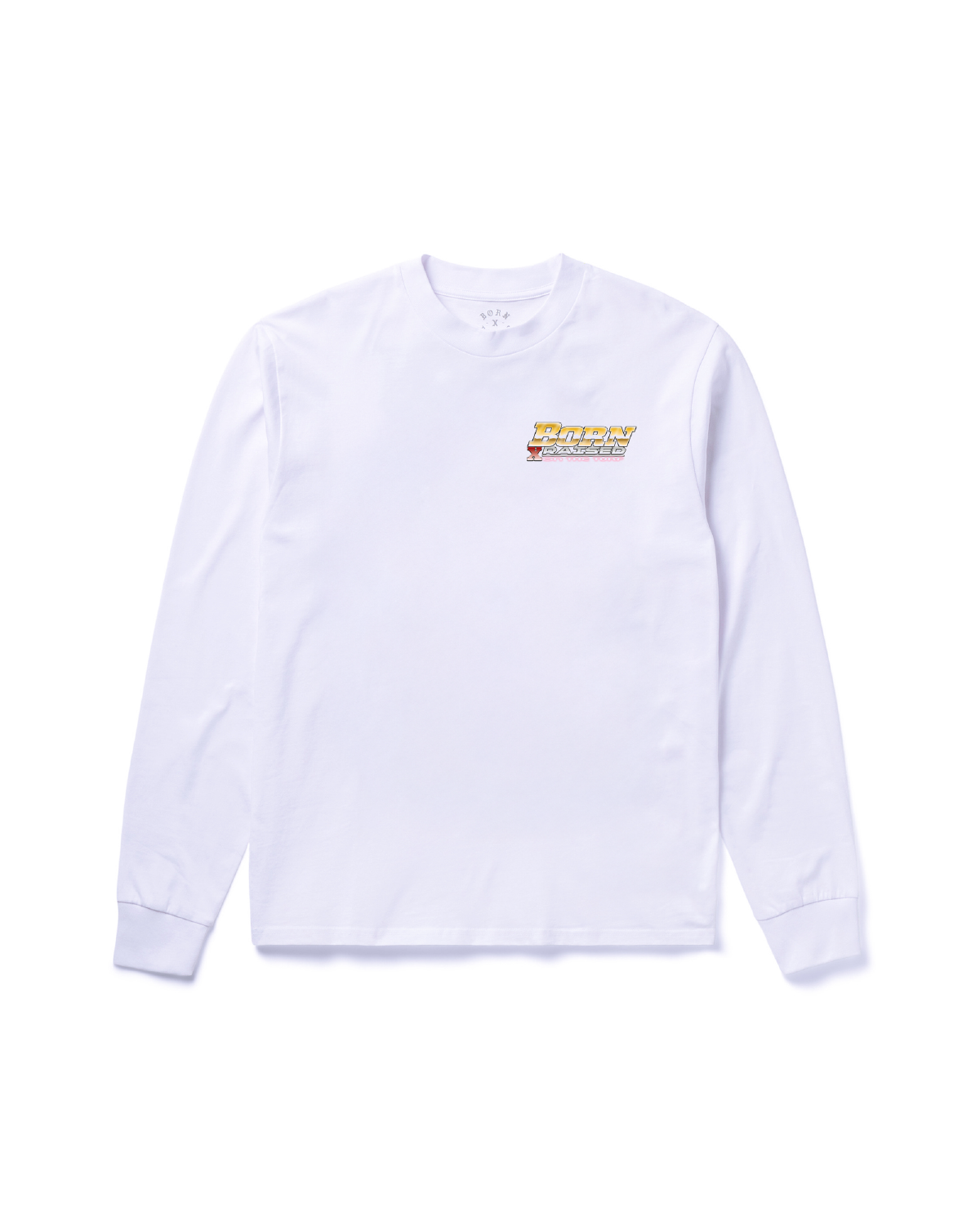 DRIFTER LONGSLEEVE: WHITE – Born X Raised