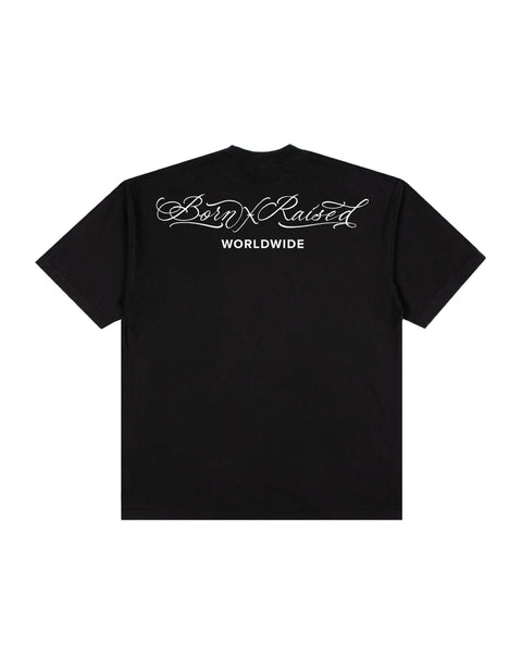 FINE LINE TEE: BLACK – Born X Raised