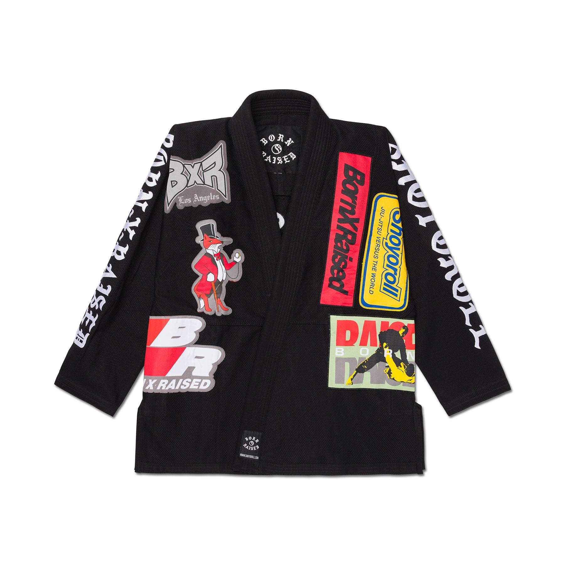BORN X RAISED + SHOYOROLL KIMONO: BLACK