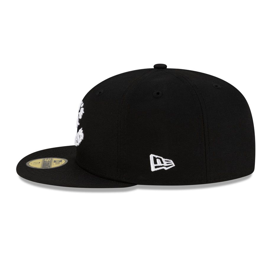 BORN X RAISED + DODGERS LGD ROCKER FITTED: BLACK – Born X Raised