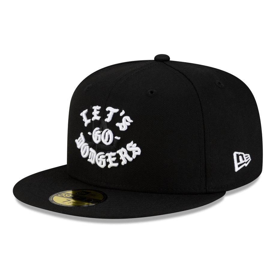 BORN X RAISED + DODGERS LGD ROCKER FITTED: BLACK – Born X Raised