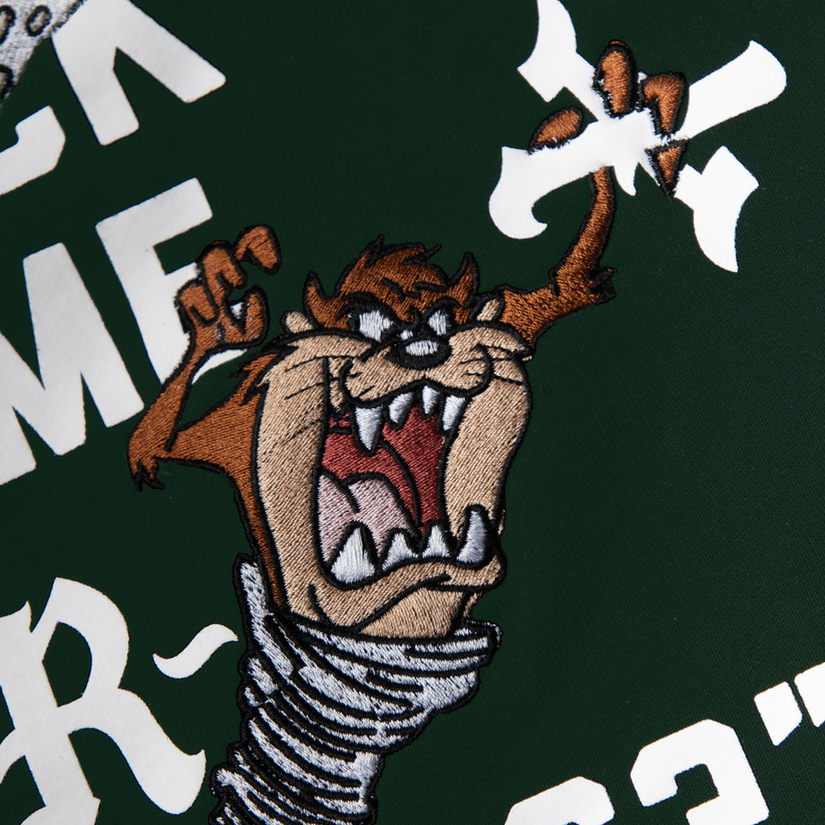 【超ポイントバック祭】 X BORN RAISED EMERALD CREWNECK: MEMORIAL TUNES LOONEY + トップス