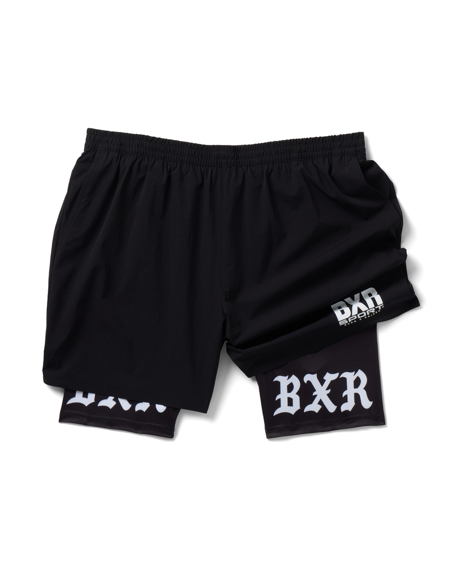 BXR SPORT: ON THE TURF SHORTS: BLACK – Born X Raised