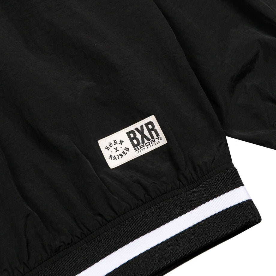 BORN X RAISED + RAIDERS V-NECK PULLOVER: BLACK – Born X Raised