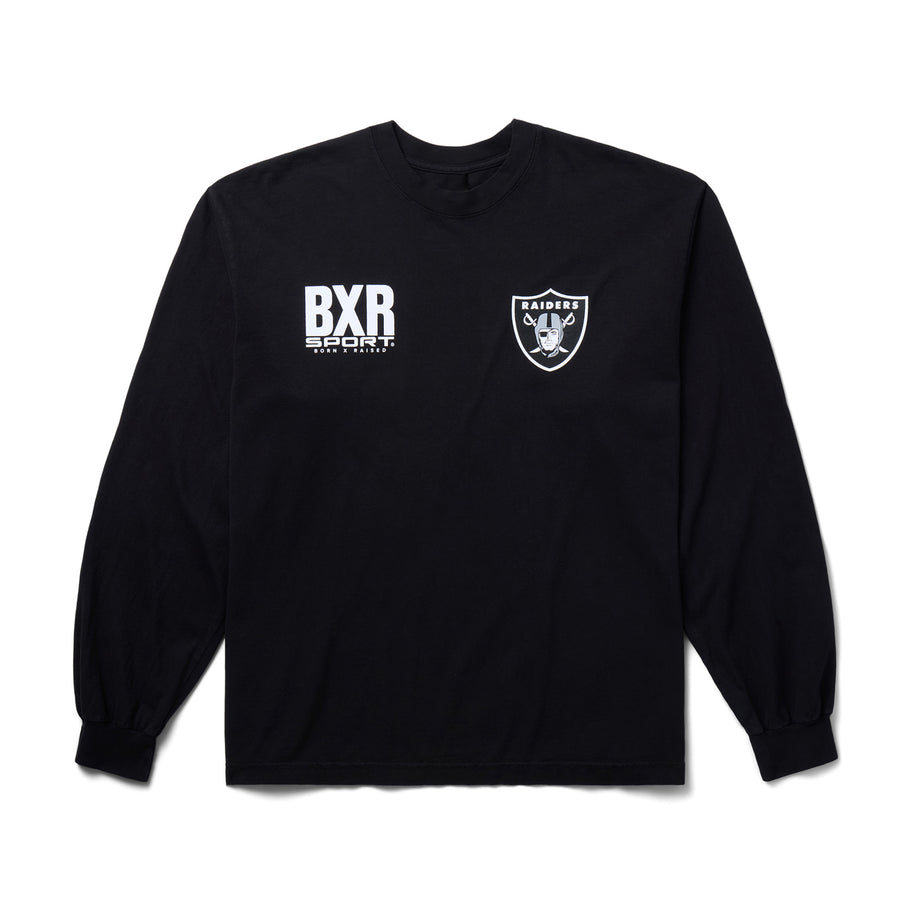BORN X RAISED ボーンレイズド Tシャツ L RAIDERS BORN X RAISED + RAIDERS 