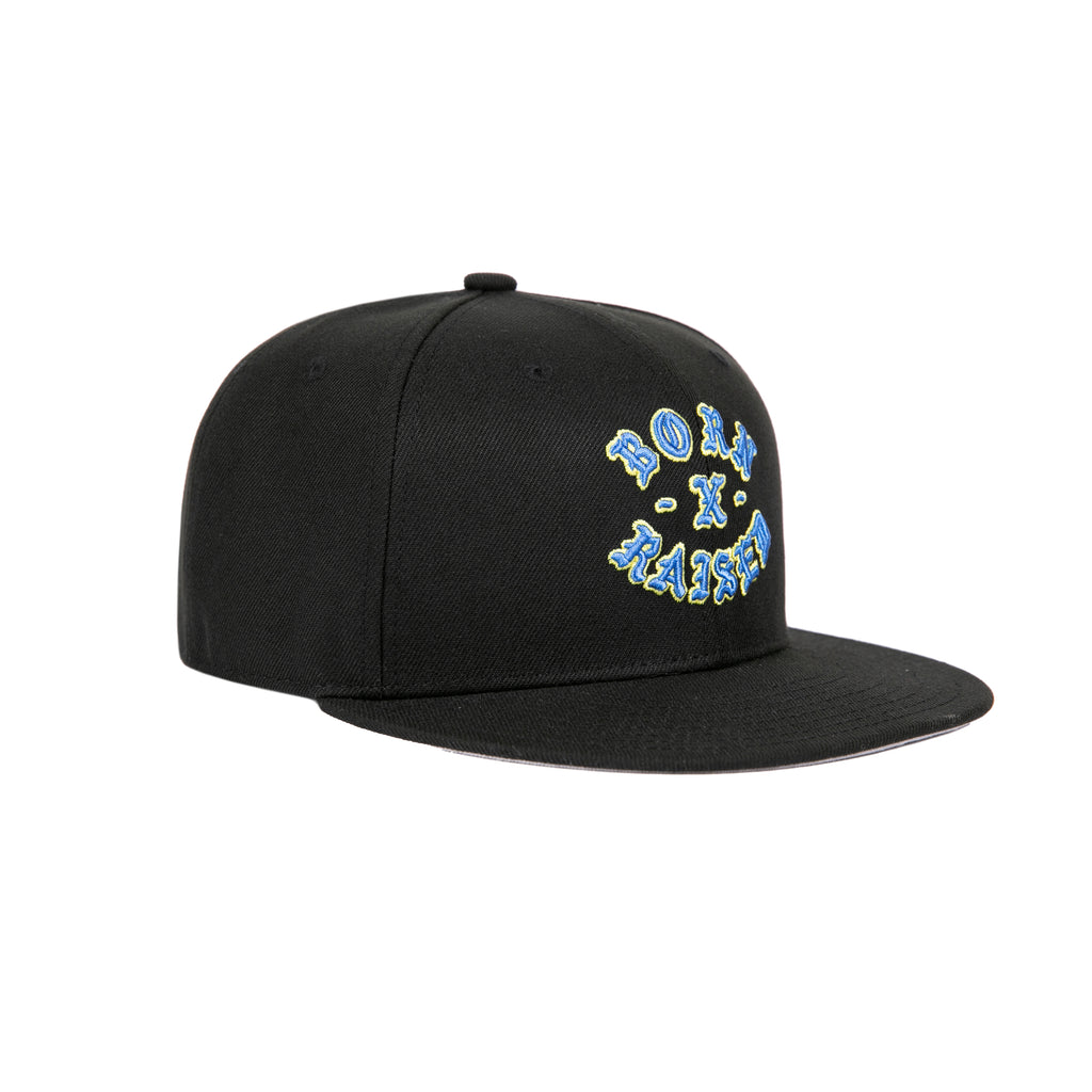 キャップ BORN x RAISED + RAIDERS ROCKER SNAPBACK ROCKER SNAPBACK HAT: BLACK / BLUE – Born X Raised