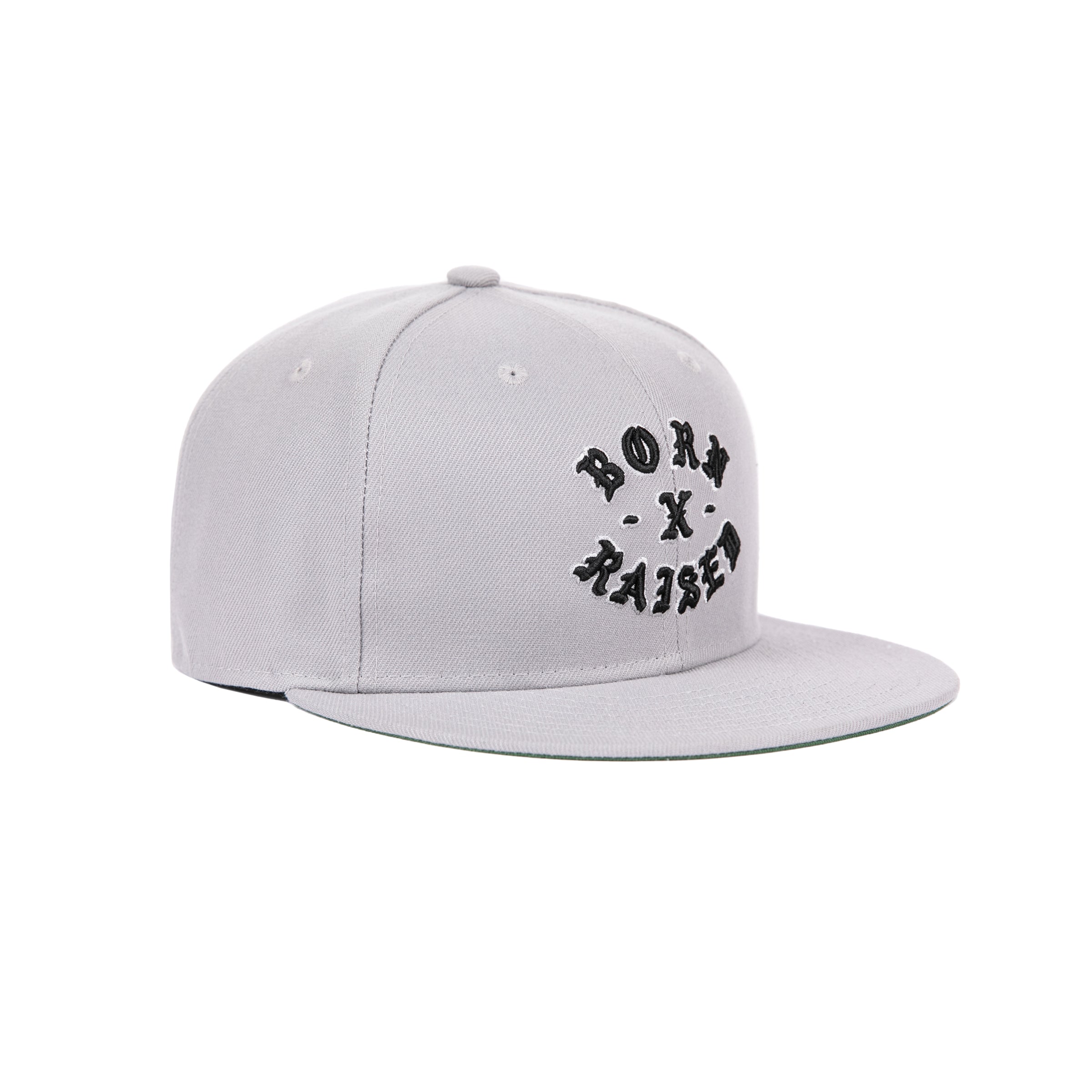 ROCKER SNAPBACK HAT: GREY / BLACK – Born X Raised