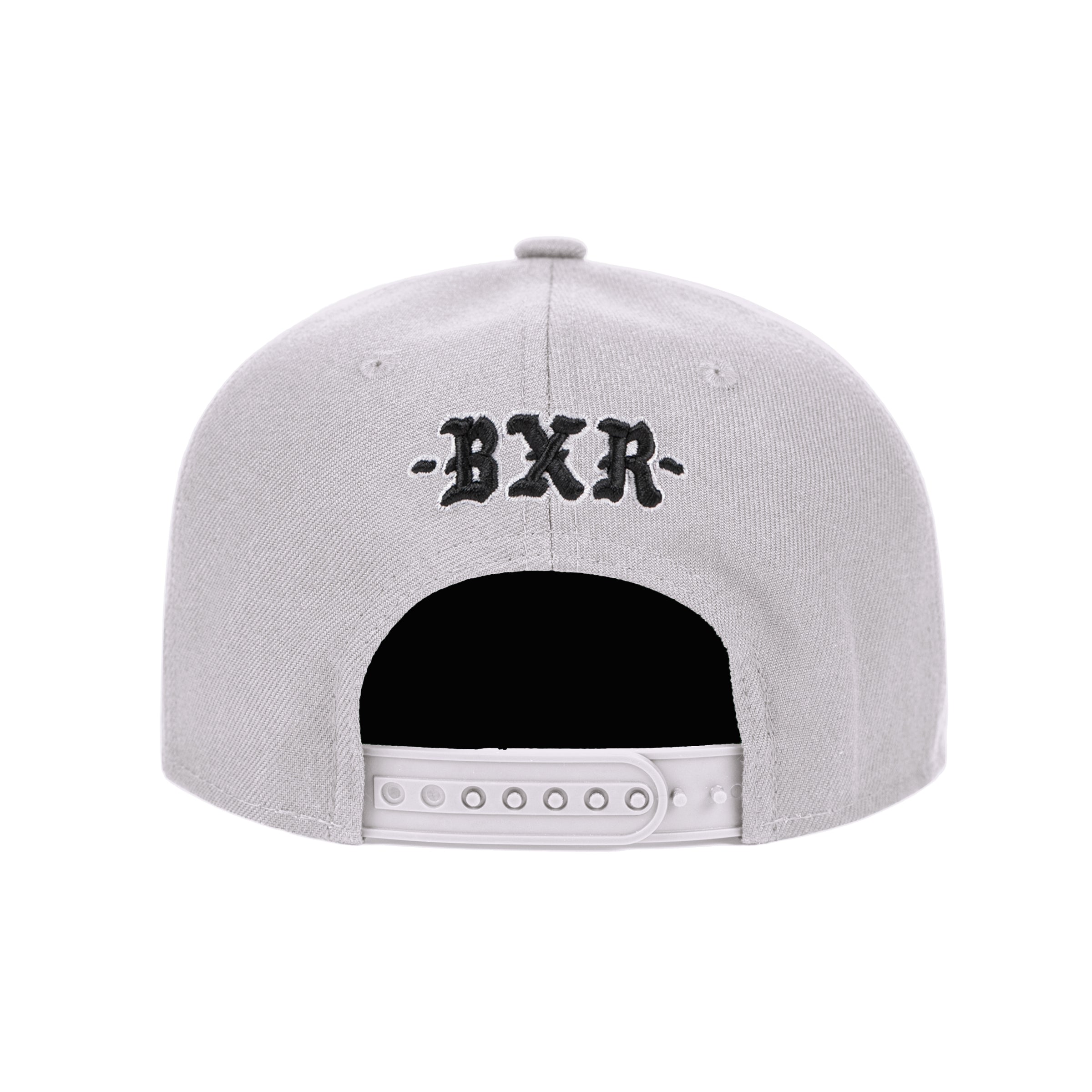 ROCKER SNAPBACK HAT: GREY / BLACK – Born X Raised