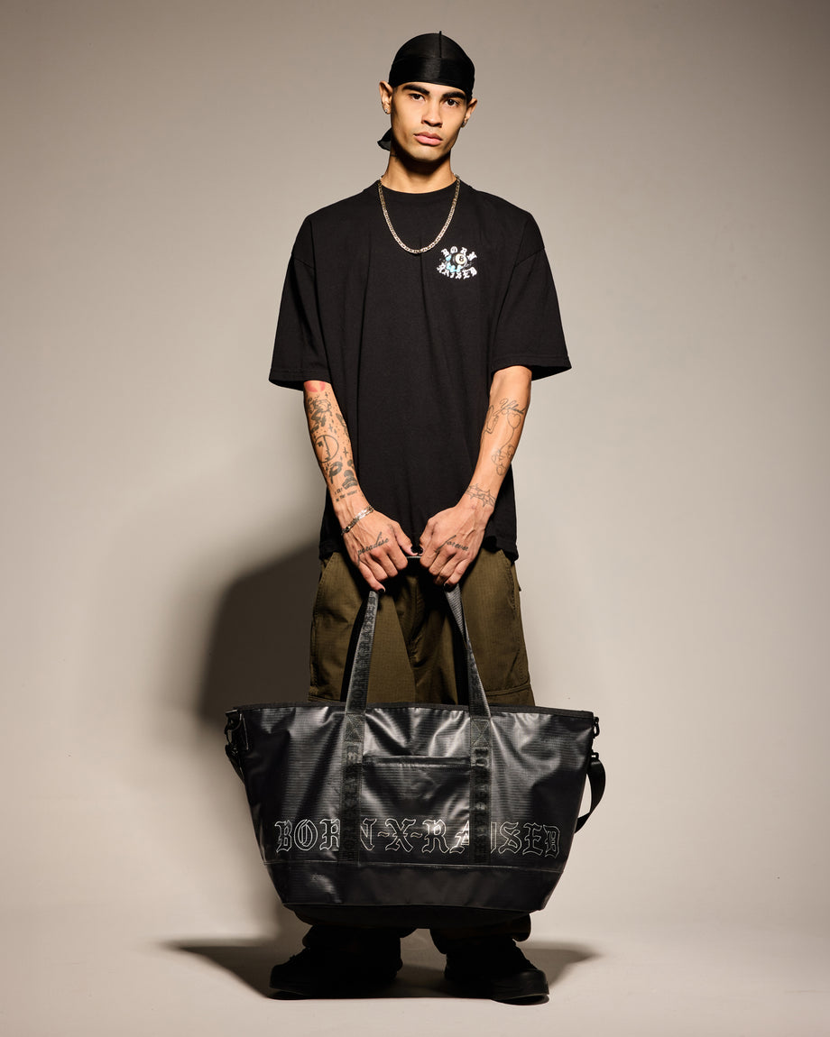 BXR UTILITY TOTE: BLACK – Born X Raised