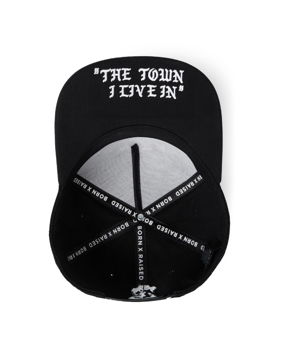 THE TOWN SNAPBACK: BLACK – Born X Raised