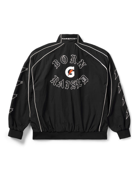 Jordan Gatorade ナイロンジャケット XSサイズ　ブラック BORN X RAISED + GATORADE TRACK JACKET: BLACK – Born X Raised