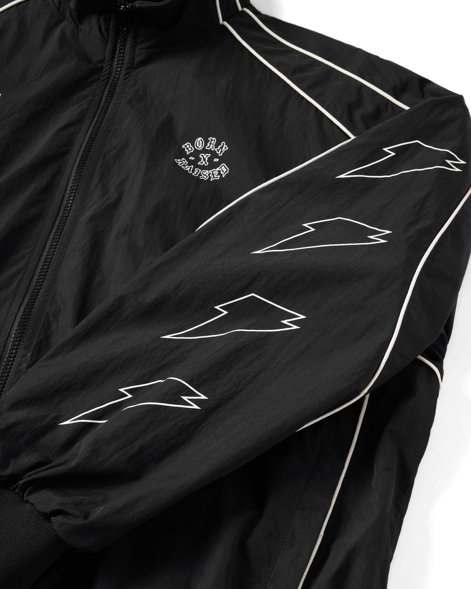 BORN X RAISED + GATORADE TRACK JACKET: BLACK – Born X Raised