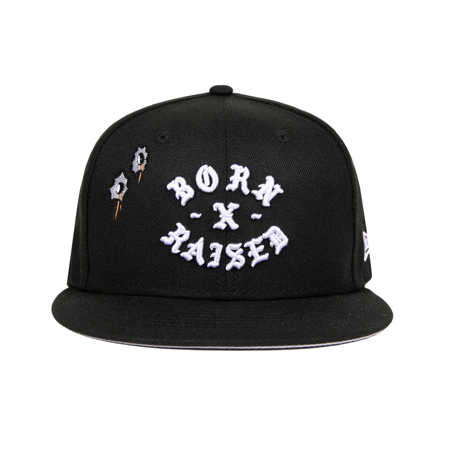 VARGAS ROCKER FITTED: BLACK – Born X Raised